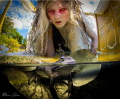   Dark Water MermaidEvent Lady Lake Photoshoot 2015Organizer Amie HanaModel Greta RupeikaMakeup Steven Papageorge Hair Acedemy Ariel MoonHair Academy Jacqui Sinacore Nolan Acedemy- Academy-  